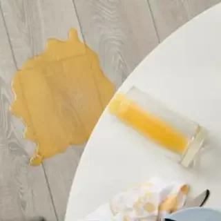 luxury-vinyl-care-spill-img Juice spill on vinyl flooring | Northwest Flooring Gallery